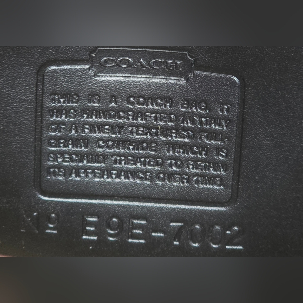 Vintage Coach Small ‘Gramercy’ Top Handle Satchel - Picture 17 of 17